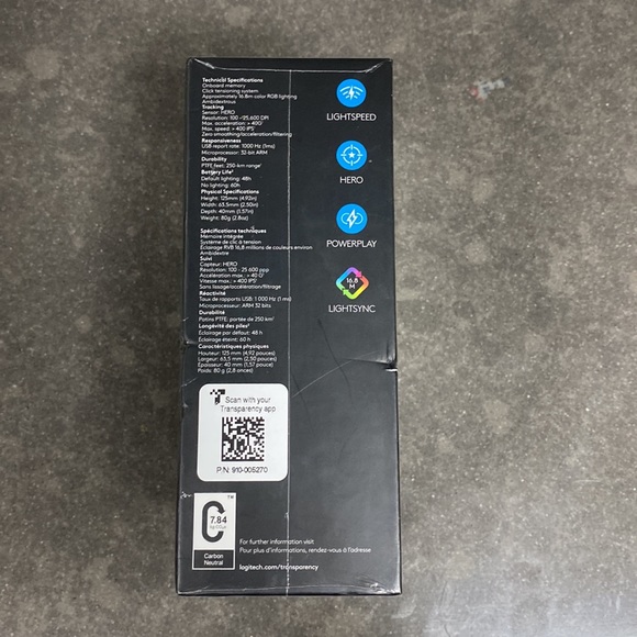Logitech PRO Wireless Gaming Mouse BNIB - Picture 5 of 6